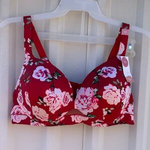 NWT Cacique Lightly Lined Plunge Bra